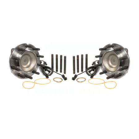 Front Wheel Bearing And Hub Assembly Pair For 2011-2016 Ford F-450 Super Duty F-550 4 X 2 K70-101414