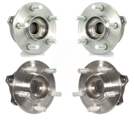 Front Rear Wheel Bearing & Hub Assembly Kit For Dodge Charger Chrysler 300 Challenger AWD K70-101425