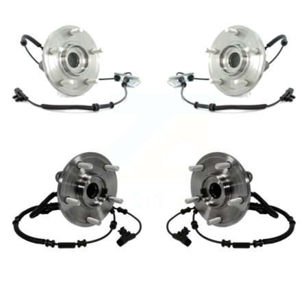 Front Rear Wheel Bearing & Hub Assembly Kit For 2012 Volkswagen Routan K70-101427