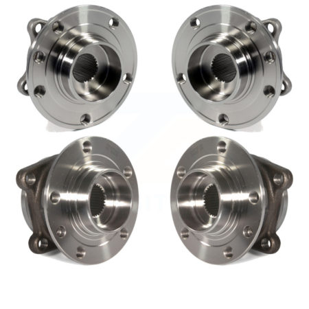 Front Rear Wheel Bearing & Hub Assembly Kit For 2015-2017 Chrysler 200 AWD K70-101435