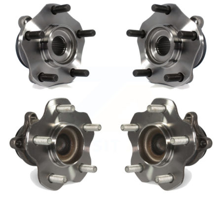 Front Rear Wheel Bearing & Hub Assembly Kit For 2013-2019 Nissan Sentra K70-101438
