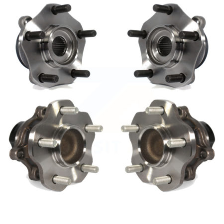 Front Rear Wheel Bearing & Hub Assembly Kit For 2015-2018 Chevrolet City Express K70-101439