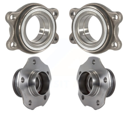 Front Rear Wheel Bearing & Hub Assembly Kit For Audi A4 A6 Quattro A5 allroad K70-101451
