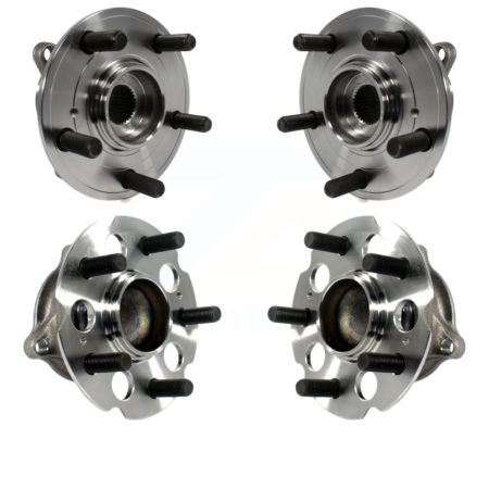 Front Rear Wheel Bearing & Hub Assembly Kit For 2011-2017 Honda Odyssey K70-101452