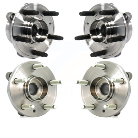 Front Rear Wheel Bearing & Hub Assembly Kit For Ford Taurus Police Interceptor Sedan K70-101457
