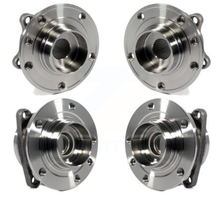 Front Rear Wheel Bearing & Hub Assembly Kit For 2015-2017 Chrysler 200 FWD K70-101458