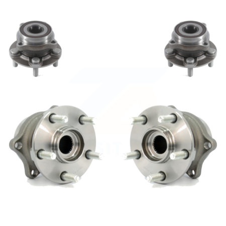 Front Rear Wheel Bearing & Hub Assembly Kit For Subaru Crosstrek K70-101469