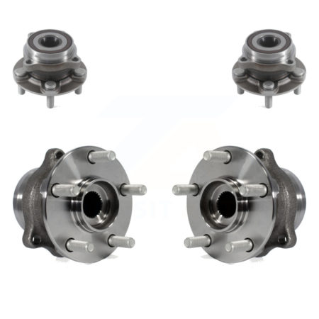 Front Rear Wheel Bearing & Hub Assembly Kit For Subaru Forester Crosstrek Impreza XV K70-101470