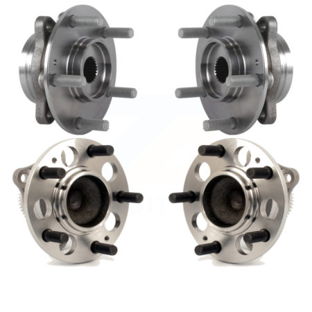 Front Rear Wheel Bearing & Hub Assembly Kit For 2017 Hyundai Elantra GT K70-101471