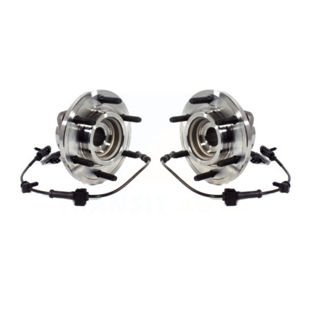 Front Wheel Bearing And Hub Assembly Pair For 2009-2010 Hummer H3 H3T K70-101490