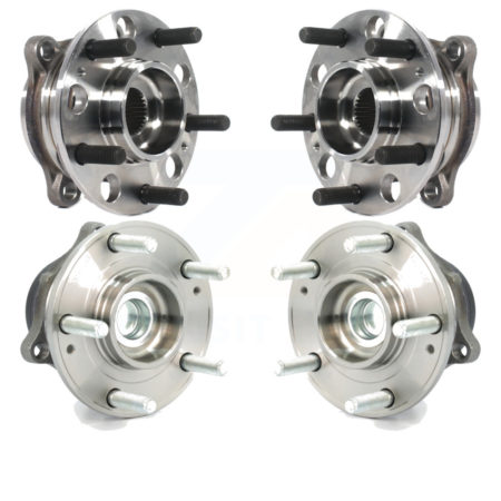 Front Rear Wheel Bearing & Hub Assembly Kit For Hyundai Santa Fe Sport XL FWD K70-101709