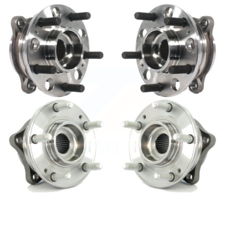 Front Rear Wheel Bearing & Hub Assembly Kit For Hyundai Santa Fe Sport XL AWD K70-101710