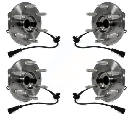 Front Rear Wheel Bearing & Hub Assembly Kit For 2017-2019 Cadillac XTS With 6 Lug Wheels K70-101736