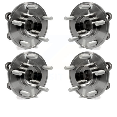 Front Rear Wheel Bearing & Hub Assembly Kit For Ford Fusion Lincoln MKZ K70-101742