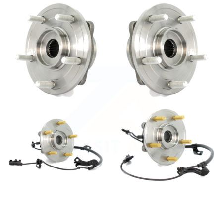 Front Rear Wheel Bearing & Hub Assembly Kit For 2009-2020 Dodge Journey K70-101765