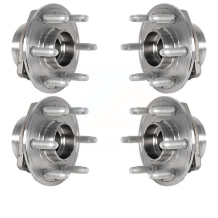 Front Rear Wheel Bearing & Hub Assembly Kit For Chevrolet Traverse Cadillac XT5 4WD K70-101814