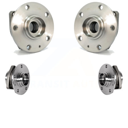 Front Rear Wheel Bearing Hub Assembly Kit For Volkswagen Golf Alltrack SportWagen Audi S3 K70-101817