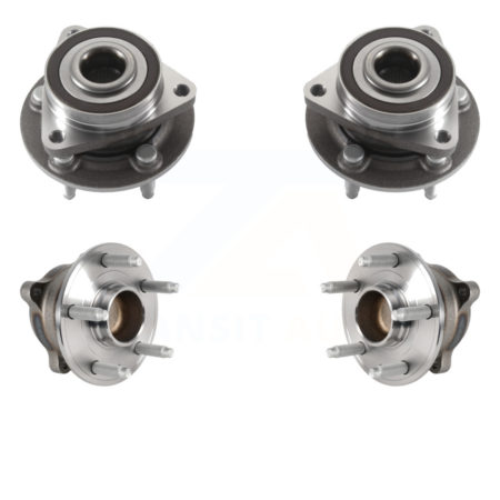 Front Rear Wheel Bearing & Hub Assembly Kit For Chevrolet Volt Bolt EV K70-101820