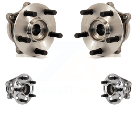 Front Rear Wheel Bearing & Hub Assembly Kit For 2011-2017 Lexus CT200h K70-101828