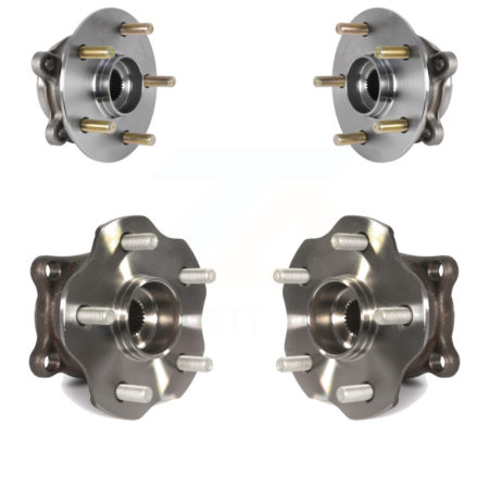 Front Rear Wheel Bearing & Hub Assembly Kit For Lexus RX350 RX450h RX350L RX450hL K70-101847