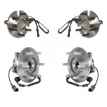 Front Rear Wheel Bearing & Hub Assembly Kit For Ford Expedition Lincoln Navigator RWD K70-101852
