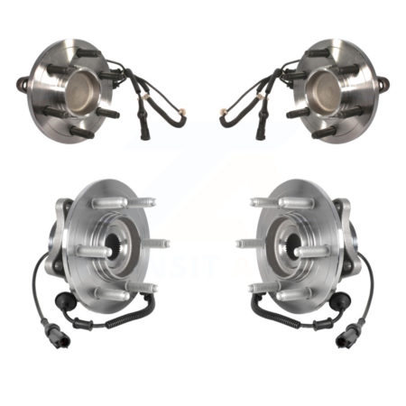 Front Rear Wheel Bearing & Hub Assembly Kit For Ford Expedition Lincoln Navigator RWD K70-101852