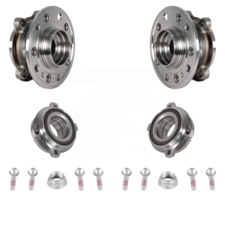 Front Rear Wheel Bearing Hub Assembly Kit For Mercedes-Benz C300 C43 AMG C450 C400 C350e K70-101857