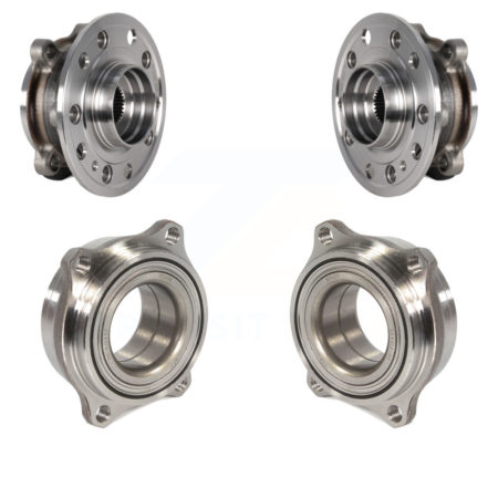 Front Rear Wheel Bearing Hub Assembly Kit For 17-18 Mercedes-Benz E400 Convertible Coupe K70-101858