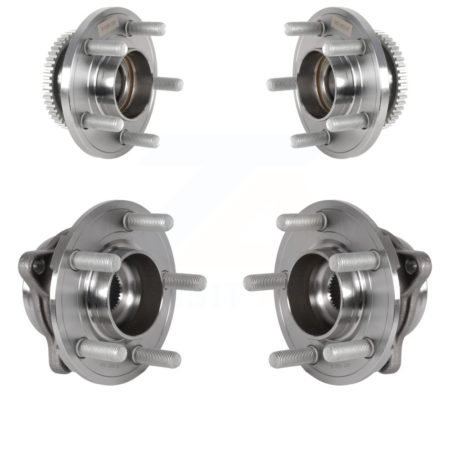 Front Rear Wheel Bearing & Hub Assembly Kit For Ford Mustang K70-101862