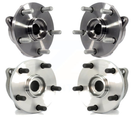 Front Rear Wheel Bearing & Hub Assembly Kit For 2006-2007 Subaru B9 Tribeca K70-101866