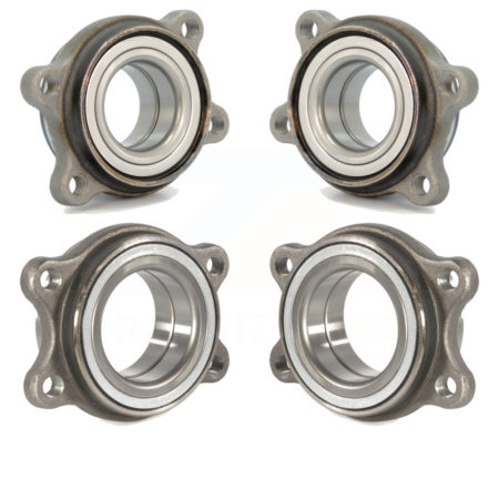 Front Rear Wheel Bearing & Hub Assembly Kit For Audi A4 Quattro K70-101921