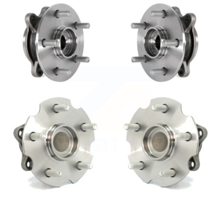 Front Rear Wheel Bearing & Hub Assembly Kit For Toyota RAV4 FWD with GAS engine K70-101922
