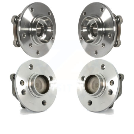 Front Rear Wheel Bearing & Hub Assembly Kit For 2015 BMW X1 AWD K70-101923