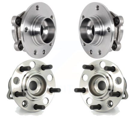 Front Rear Wheel Bearing & Hub Assembly Kit For 2017 Jeep Compass 4WD K70-101928