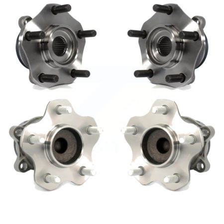 Front Rear Wheel Bearing & Hub Assembly Kit For 2013-2019 Nissan NV200 K70-101934