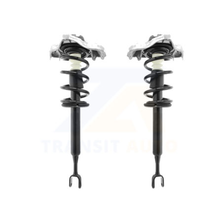 Front Complete Shocks Strut & Coil Spring Pair For 2005-2008 Audi A4 Quattro B7 Chassis K78A-100010