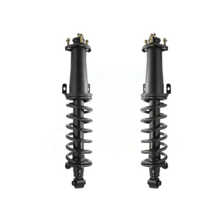 Rear Complete Shocks Strut & Coil Spring Mount Pair For Lexus IS250 IS350 Sedan with AWD K78A-100321