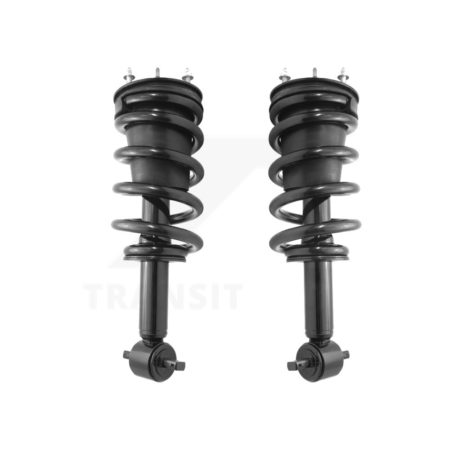 Front Shock Strut Coil Spring Pair For 2014-2018 Chevrolet Silverado 1500 GMC Sierra 4WD K78A-100343