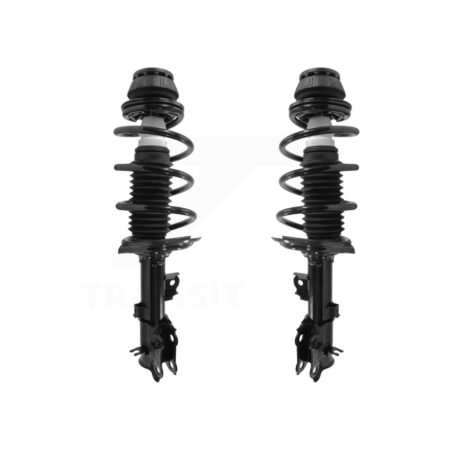 Front Complete Shocks Strut & Coil Spring Mount Kit For 2012-2017 Hyundai Accent Kia Rio K78A-100360