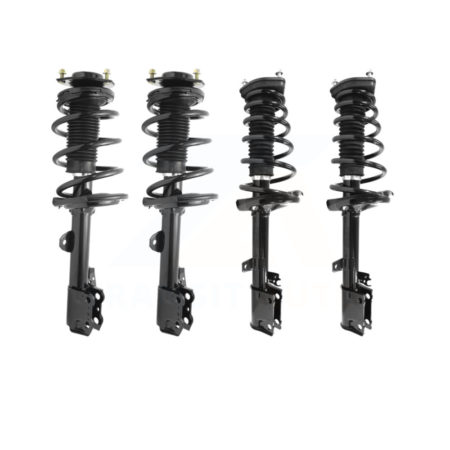 Front Rear Strut Coil Spring Kit For 2009-2012 Toyota Venza FWD Excludes All Wheel Drive K78A-100410