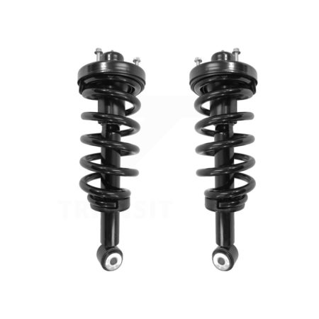 Rear Complete Shocks Strut Coil Spring Mount Pair For Ford Expedition Lincoln Navigator K78A-100432