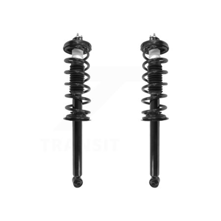 Rear Complete Shocks Strut And Coil Spring Mount Assemblies Pair For 2004-2008 Acura TSX K78A-100433