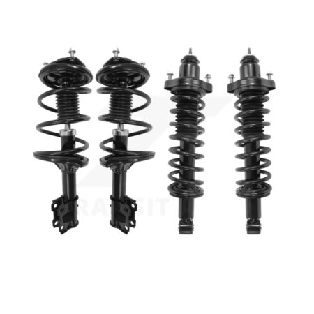 Front Rear Complete Shocks Strut Coil Spring Mount Assemblies Kit For Mitsubishi Lancer K78A-100435