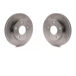 Front Brake Rotors Pair For Chevrolet S10 GMC Blazer Sonoma Jimmy S15 Cadillac Eldorado K8-100055