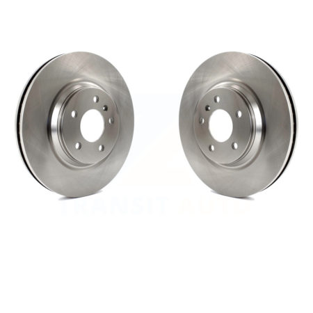 Front Brake Rotors Pair For Chevrolet Buick Lucerne Impala Cadillac DTS Limited LaCrosse K8-100096