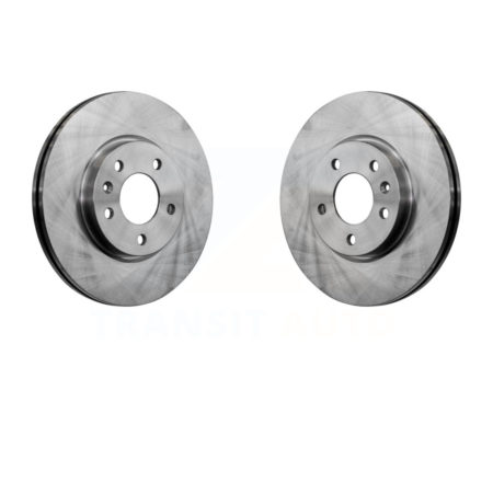 Front Brake Rotor Pair For Chevrolet Equinox Malibu Cruze Buick GMC Terrain Verano Volt GX K8-100119