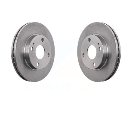 Front Brake Rotors Pair For Mazda Protege Ford Escort Mercury Tracer Kia Rio Aspire 323 K8-100131