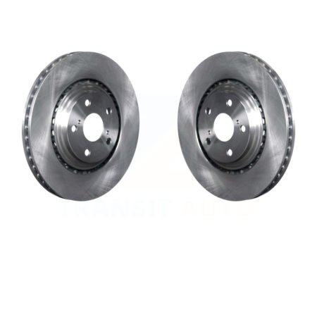 Front Brake Rotor Pair For Toyota Highlander Sienna Lexus RX350 NX200t NX300 RX450h NX300h K8-100468