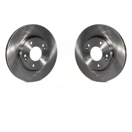 Front Brake Rotors Pair For Hyundai Elantra Kia Soul Forte Veloster GT Kona Forte5 Coupe K8-100510