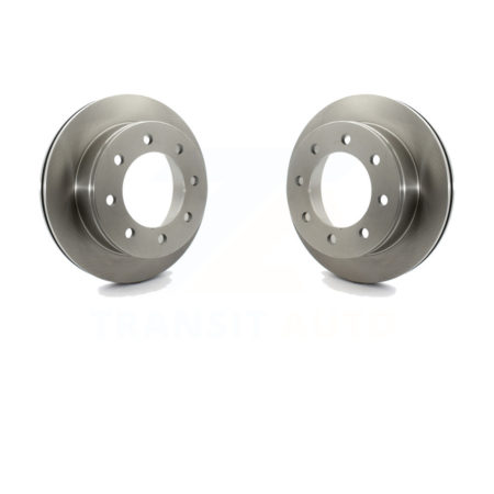 Rear Brake Rotor Pair For Chevrolet Silverado 2500 HD GMC Express 3500 Sierra Savana Yukon K8-100572
